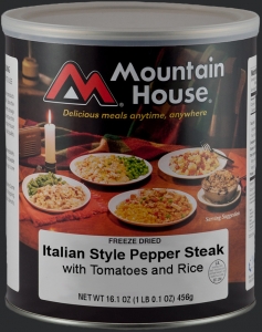 Italian Style Pepper Steak #10 Can